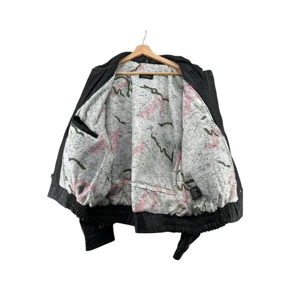 Burk’s Bay FedEx Freight Leather Jacket 2XL President Safety Team Black Coat - Picture 3 of 7